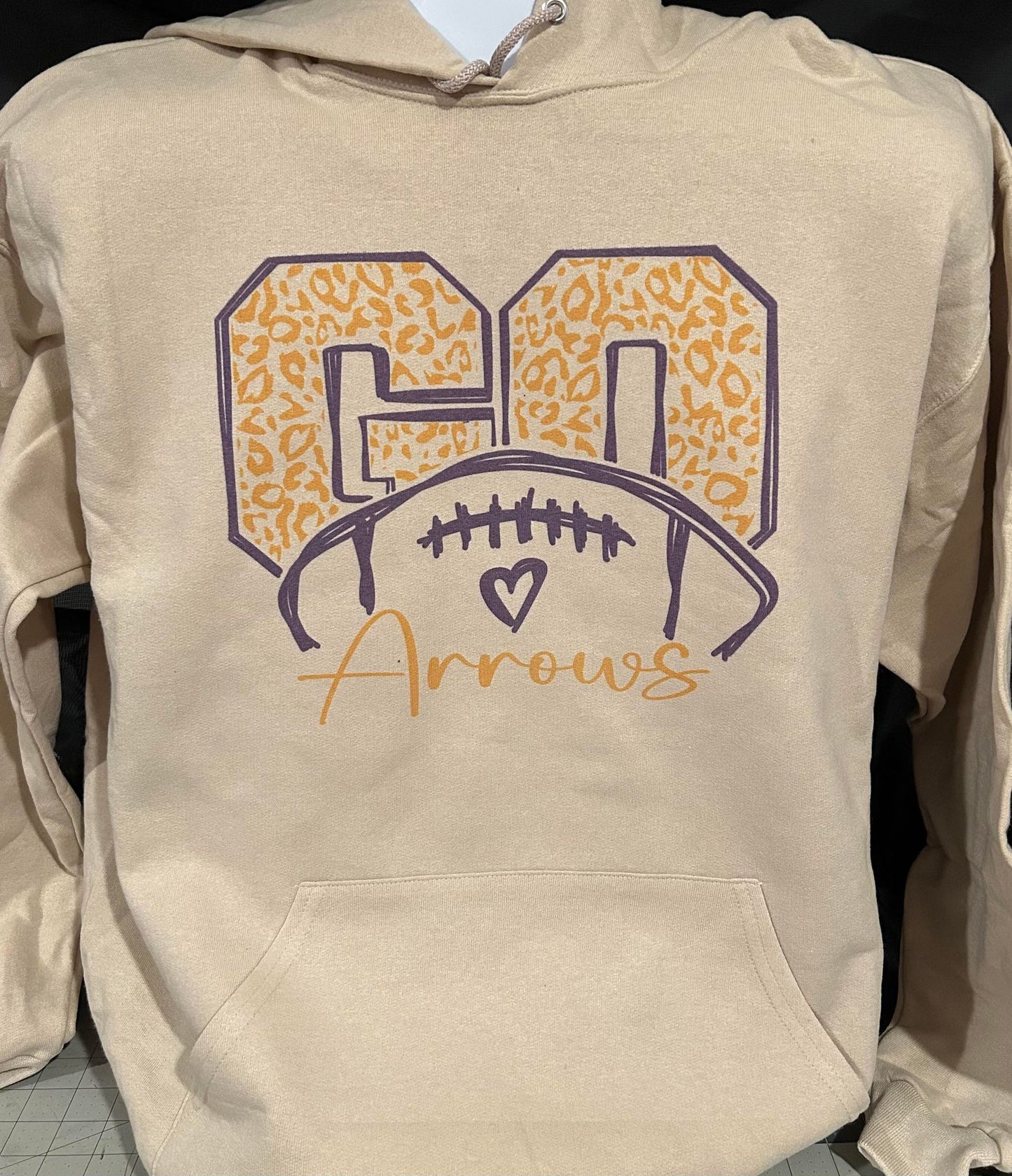 Go Arrows Football Crewneck Sweatshirt