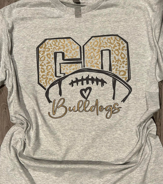 Bulldogs Football   vintage T-Shirt