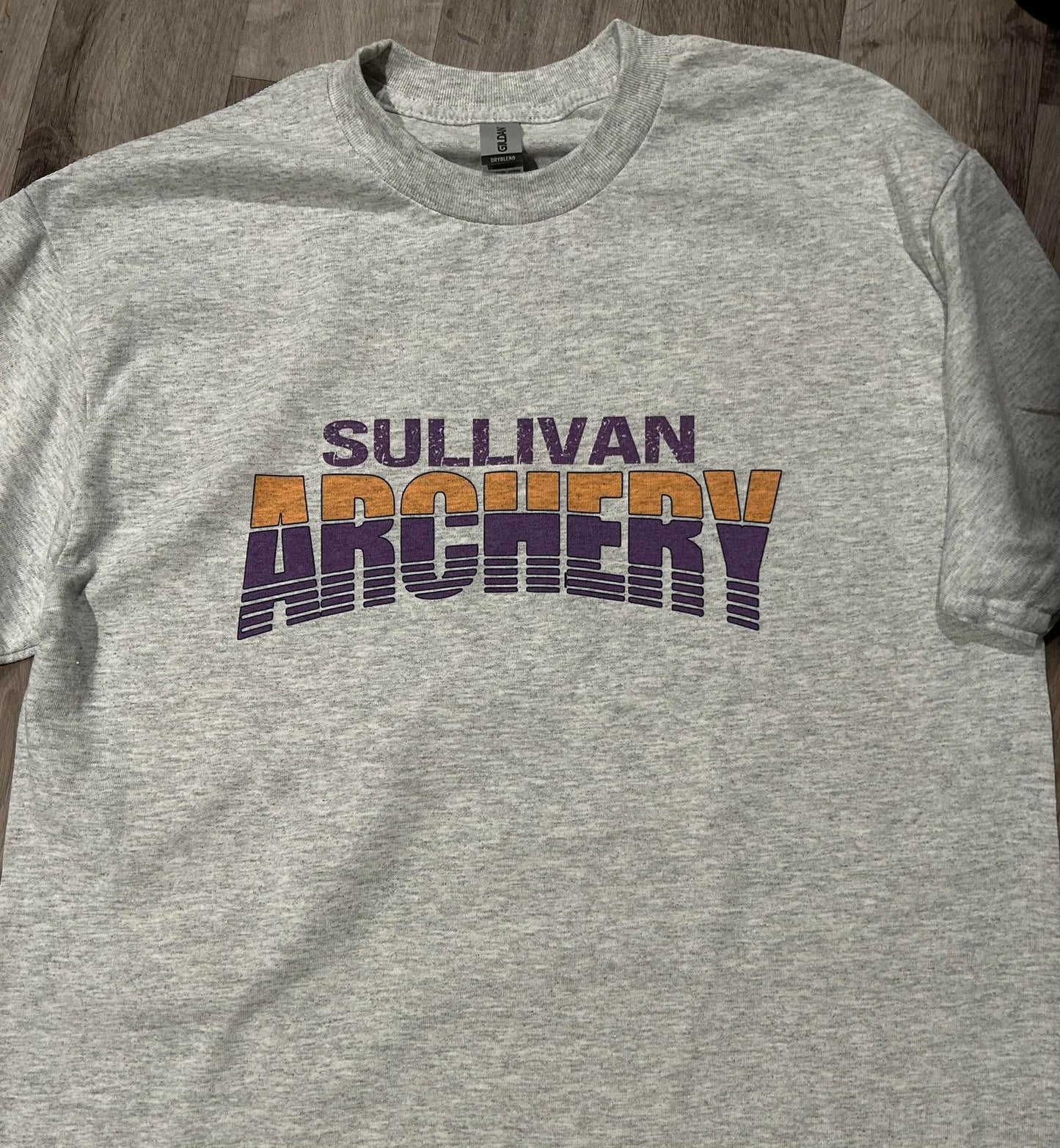 Sullivan Archery  Color block vintage T-Shirt