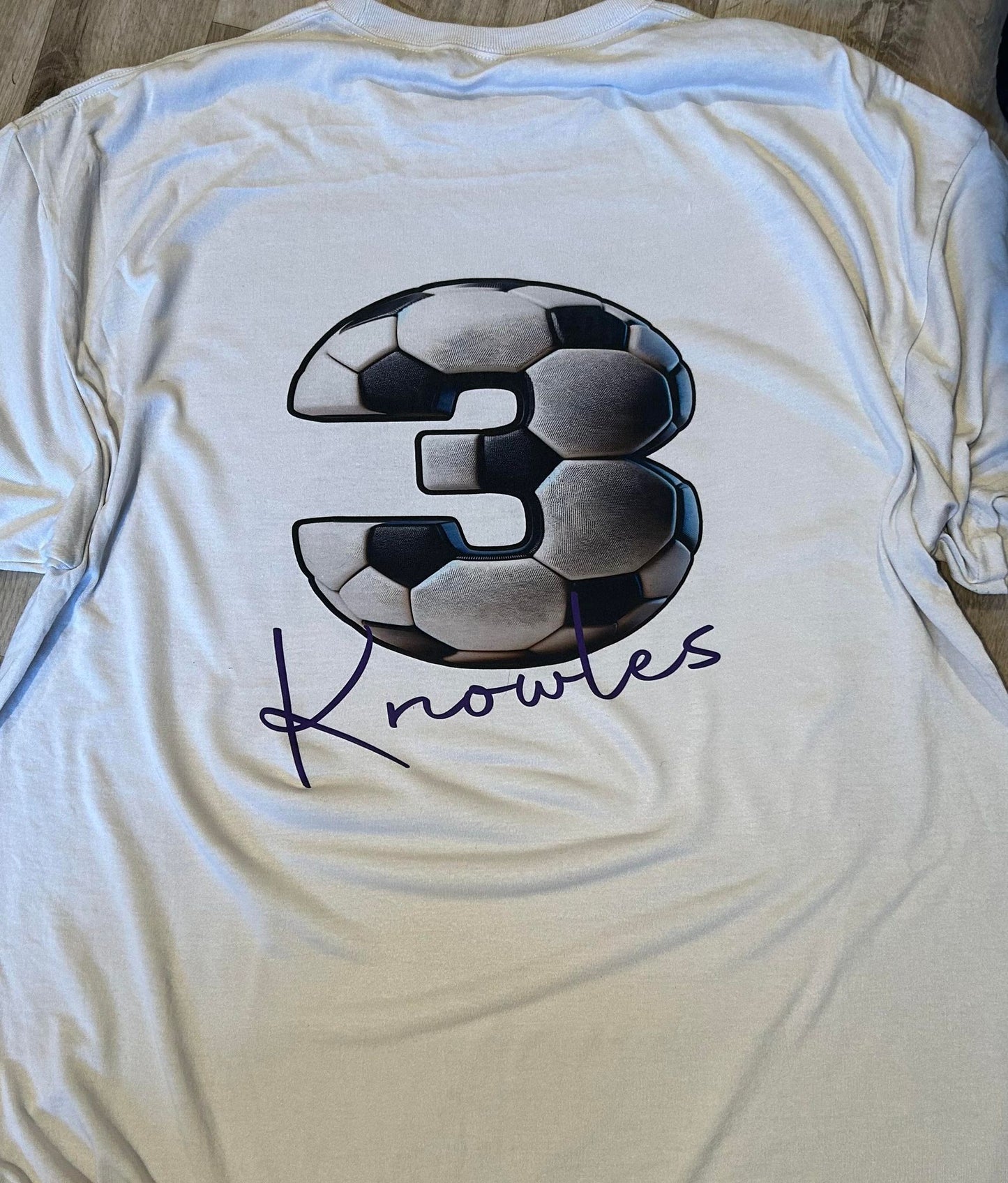 Soccer Custom Name T-Shirt