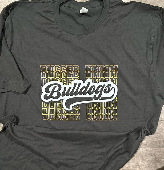 Dugger Union Bulldogs Stacked T Order Ends Aug 18