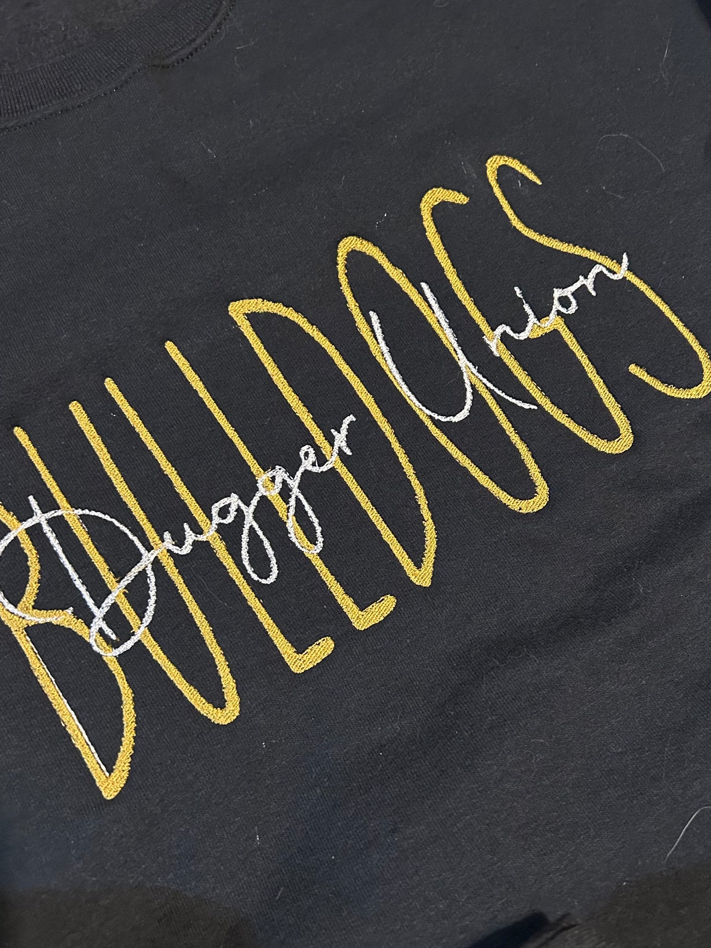 Dugger Union Bulldogs Embroidery Crewneck