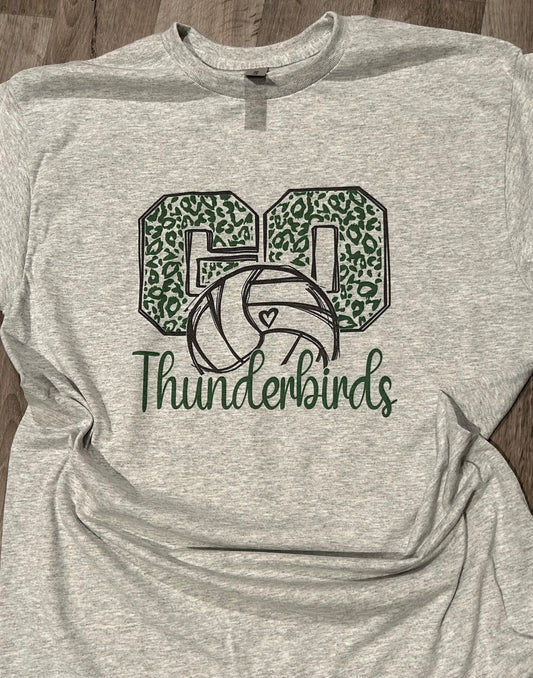 Go T-Birds Volleyball vintage