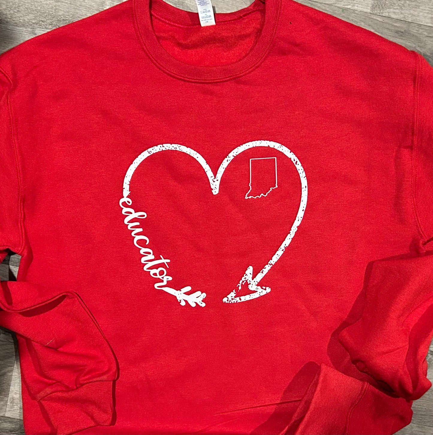 Custom Red for Ed shirt or sweatshirt