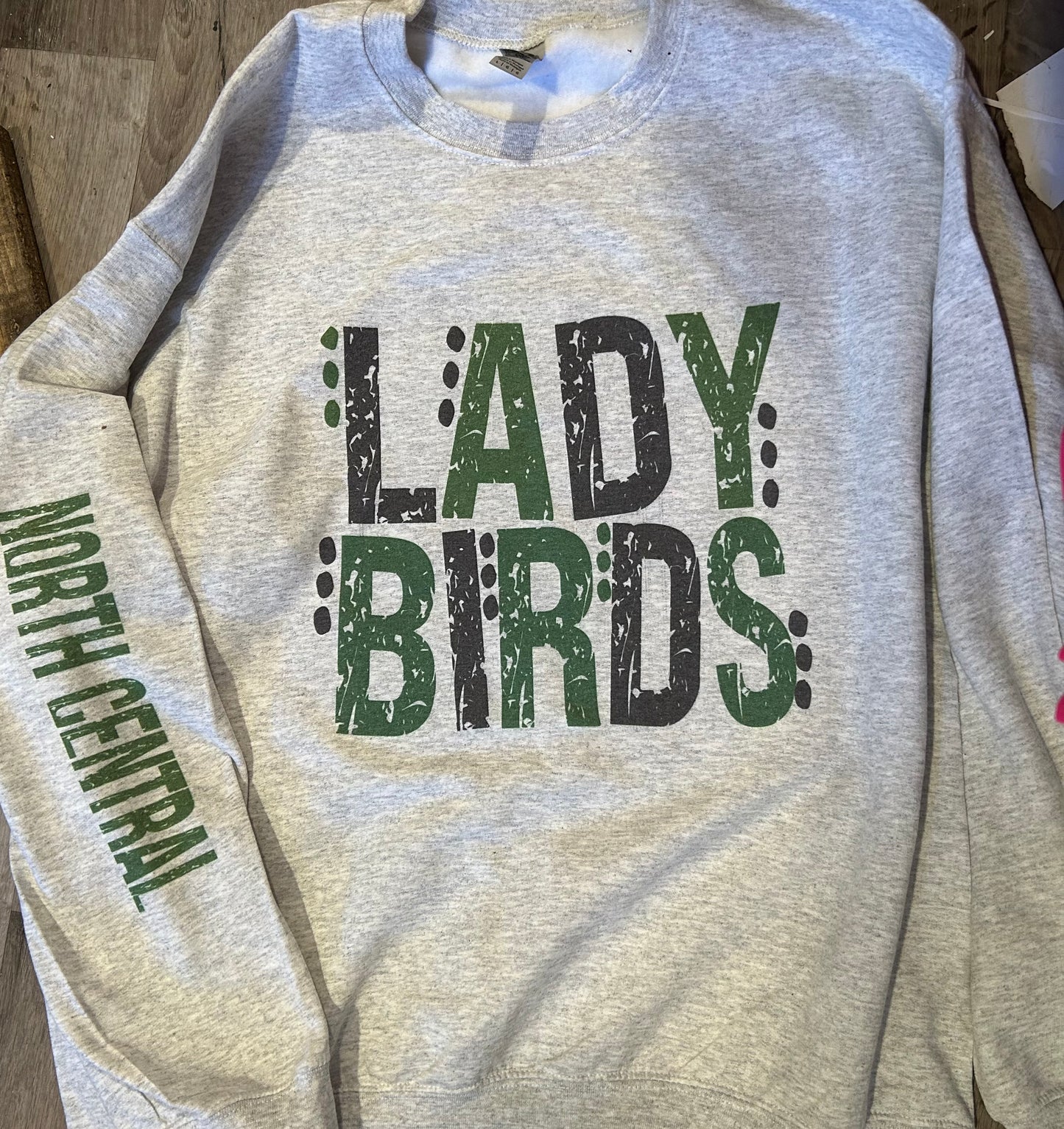 Lady Birds North Central Crewneck