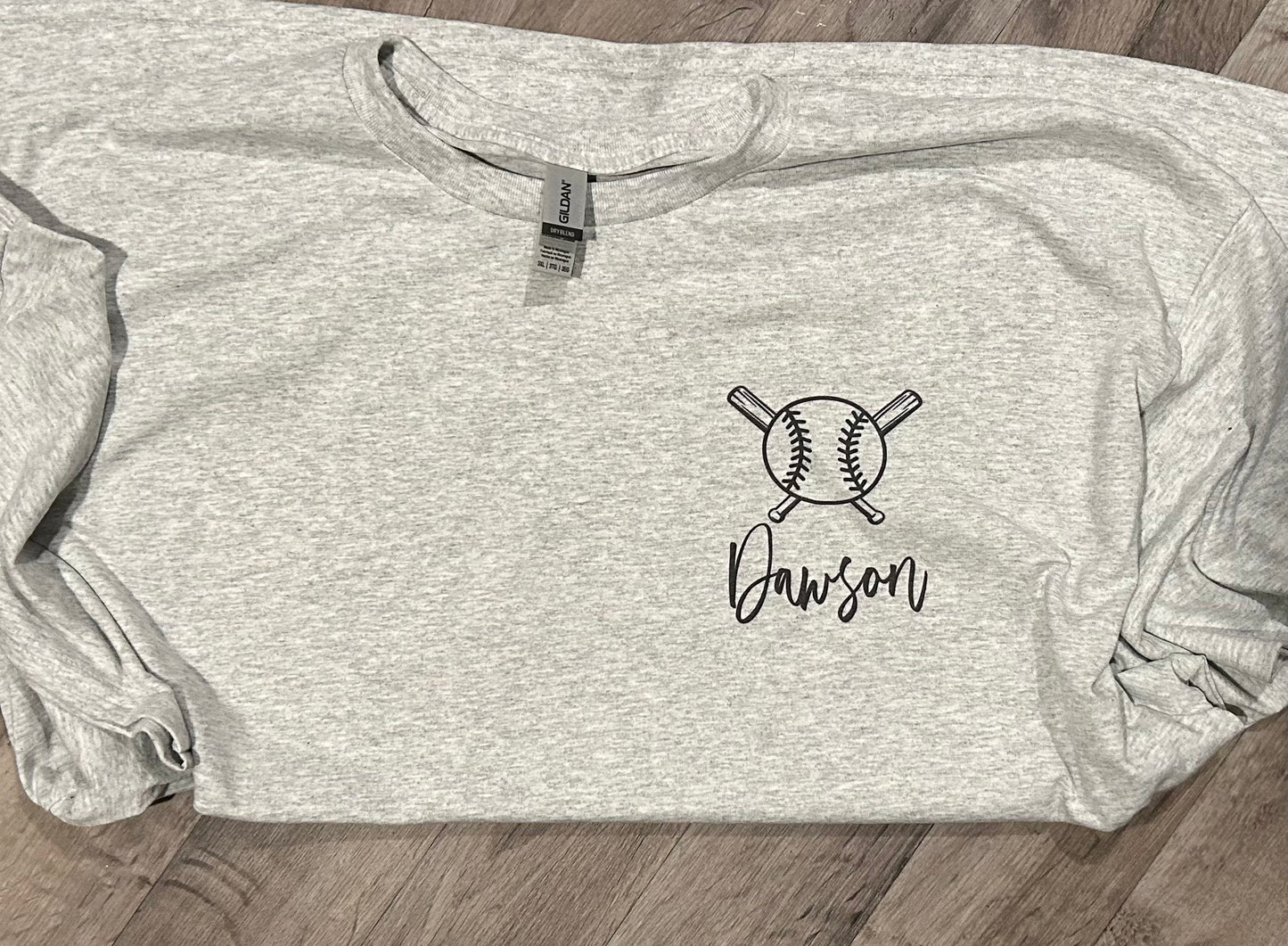 Custom Baseball Mom Vintage T-Shirt