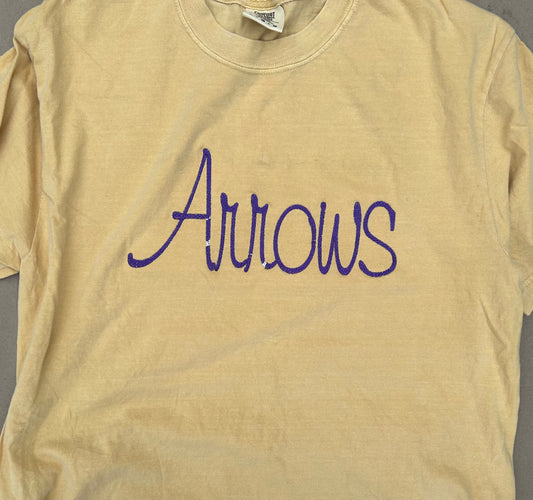 Arrows Embroidery T-Shirt