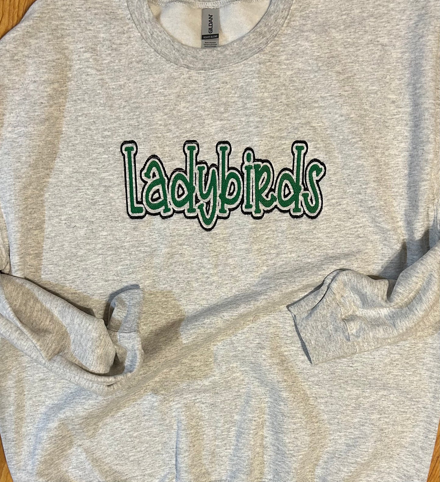 Ladybirds Embroidery Crewneck