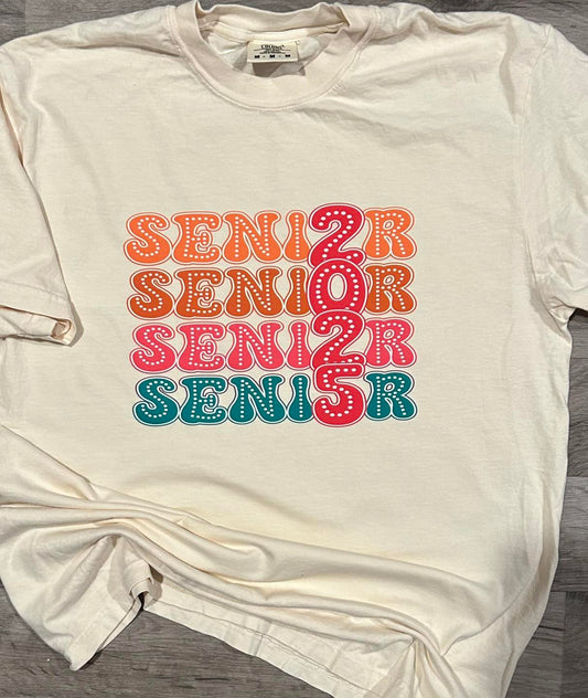 Senior Retro Dot T-shirt