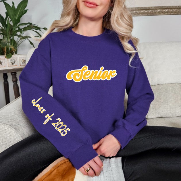 Senior Class of 2025 DTF Print Crewneck