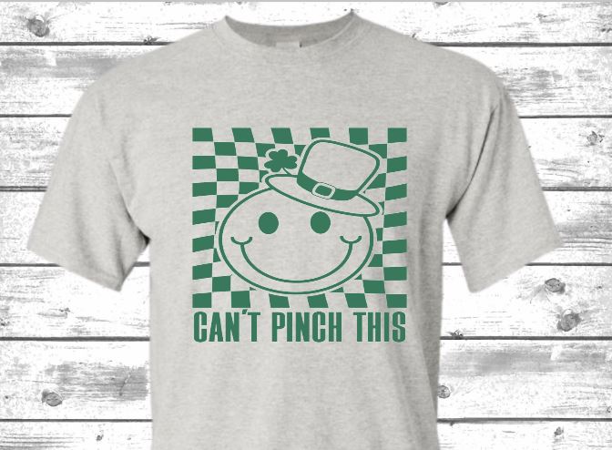 Can't Pinch This St Patricks T-Shirt or Crew