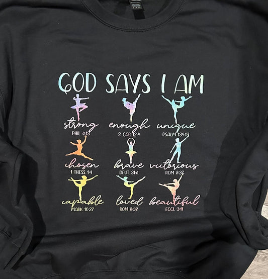 God says I am Dance version