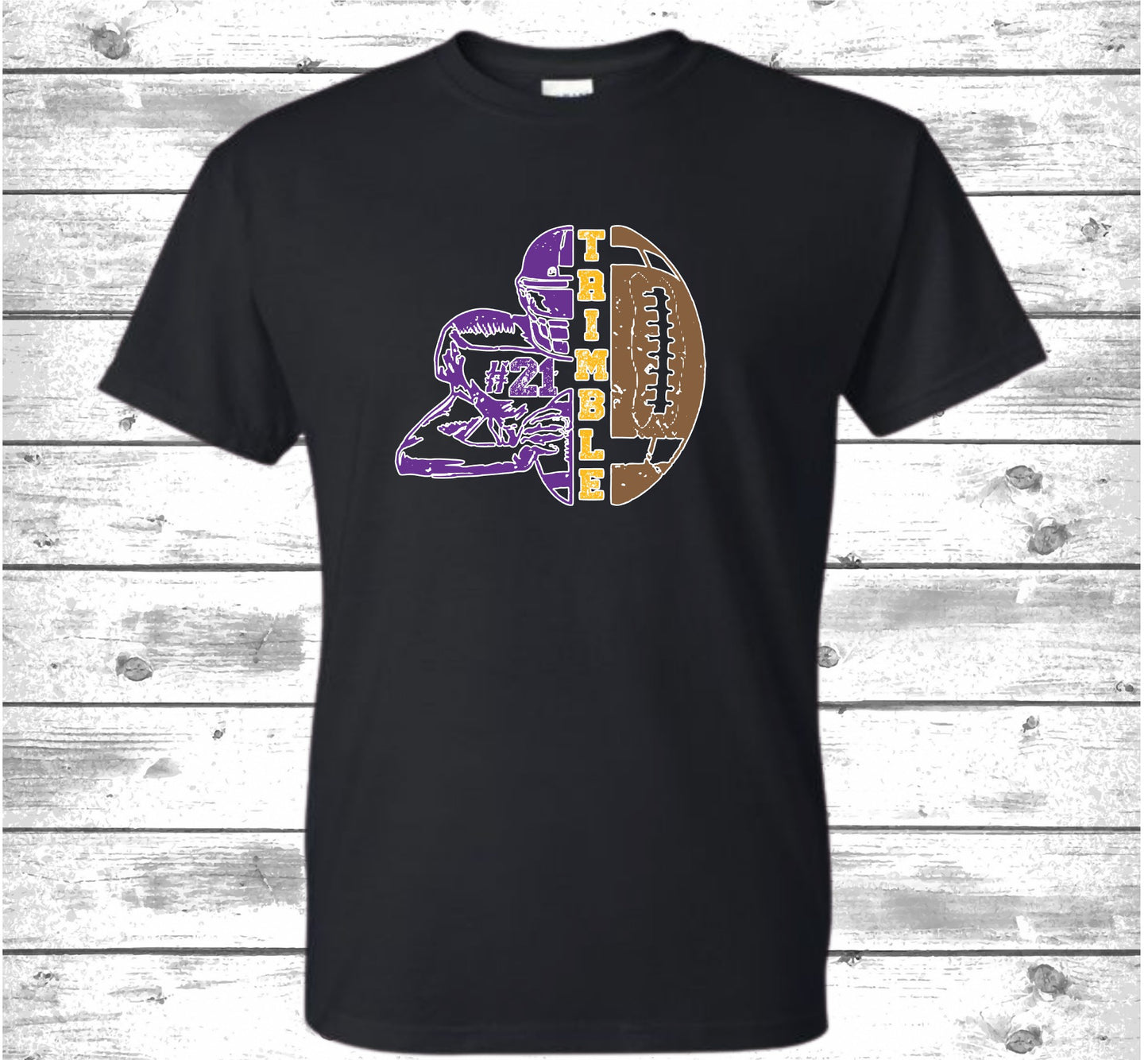 Football Player  custom T-Shirt or crewneck